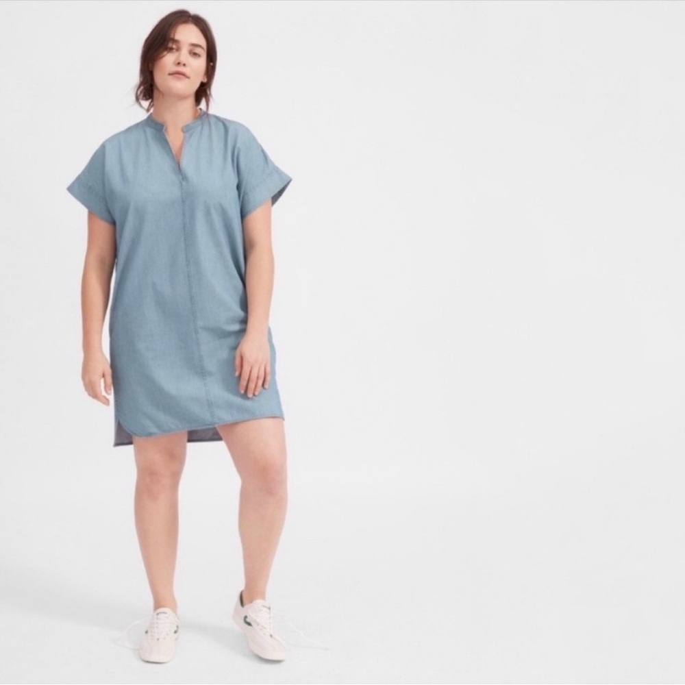 Everlane Light Blue Denim dress